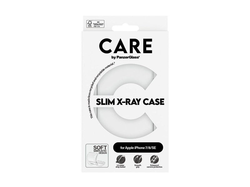 CARE by PanzerGlass Fashionable Case Transparent X-Ray Soft Basic iPhone 7 | 8 | SE