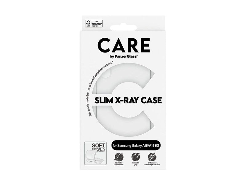 CARE by PanzerGlass Fashionable Case Transparent X-Ray Soft Basic Samsung Galaxy A15 5G