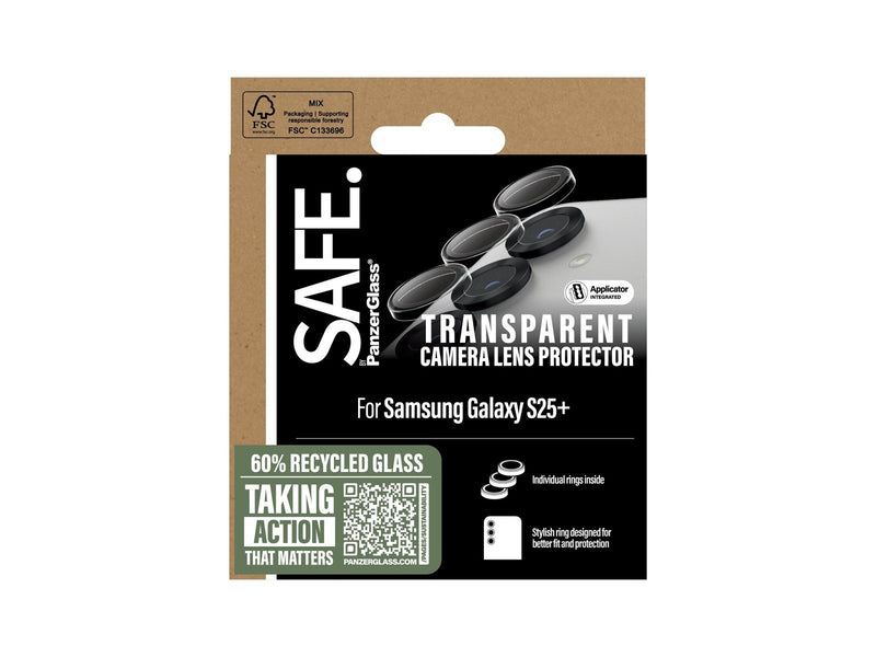 SAFE. by PanzerGlass Camera Lens Protector Transparent Samsung Galaxy S25