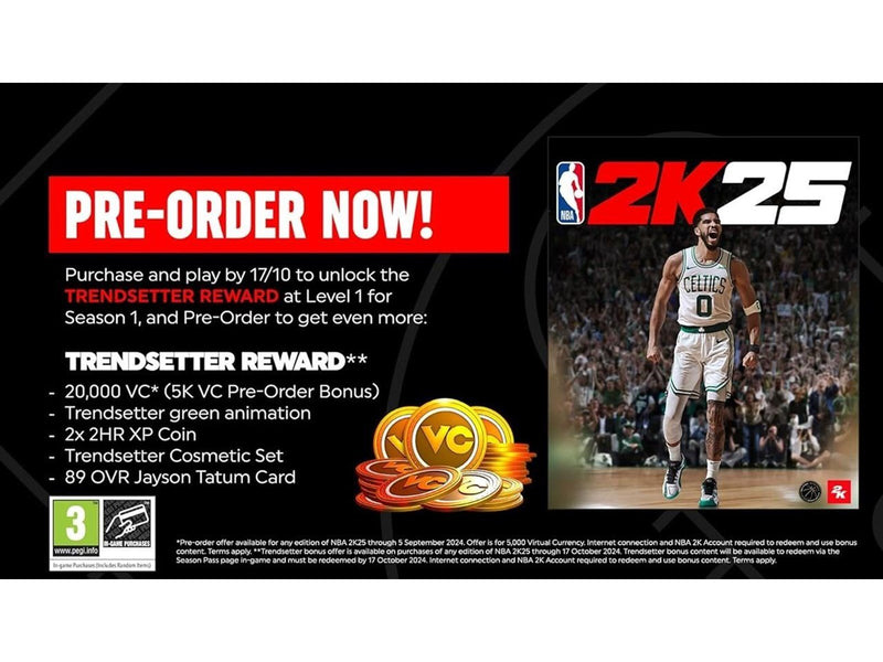 NBA 2K25 (Code in a Box) - Nintendo Switch - Sport - PEGI 3