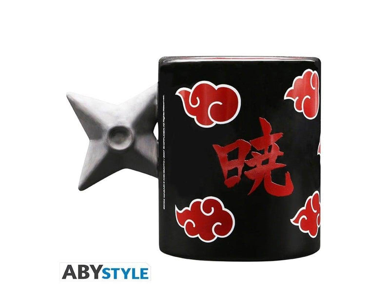 ABYstyle - NARUTO SHIPPUDEN - 3D Handle - Akatsuki Shurik - Becher