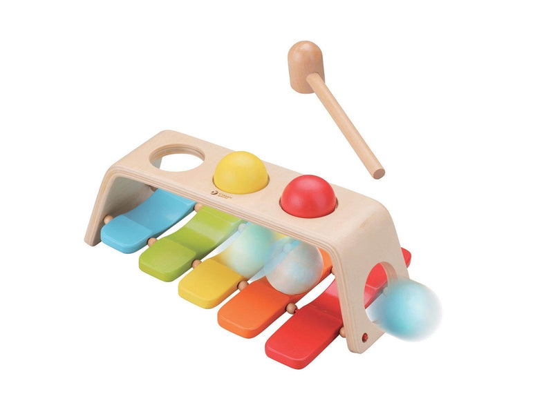 Classic World - 2in1 Hammerbank with Xlophone 5 pcs.