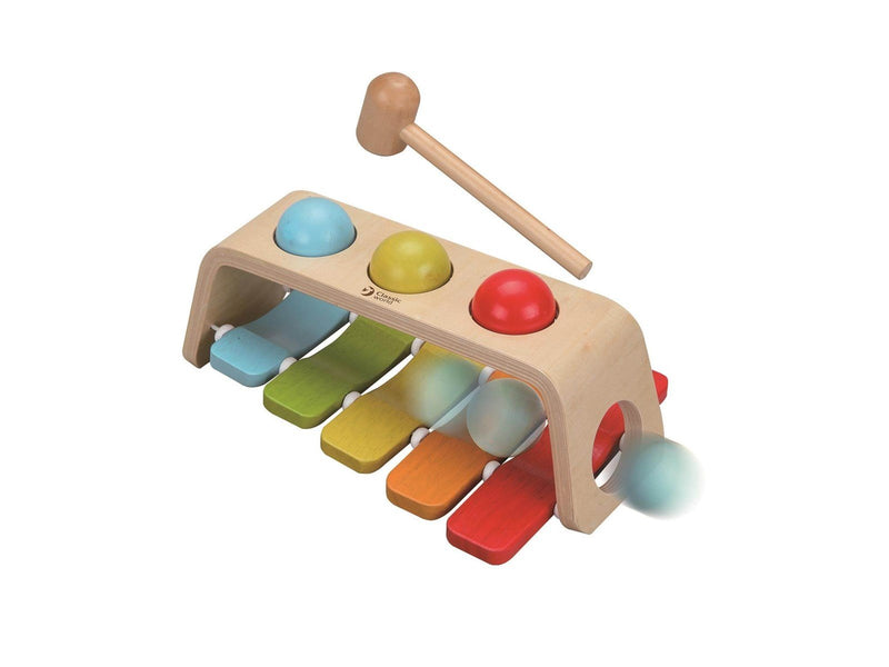Classic World - 2in1 Hammerbank with Xlophone 5 pcs.