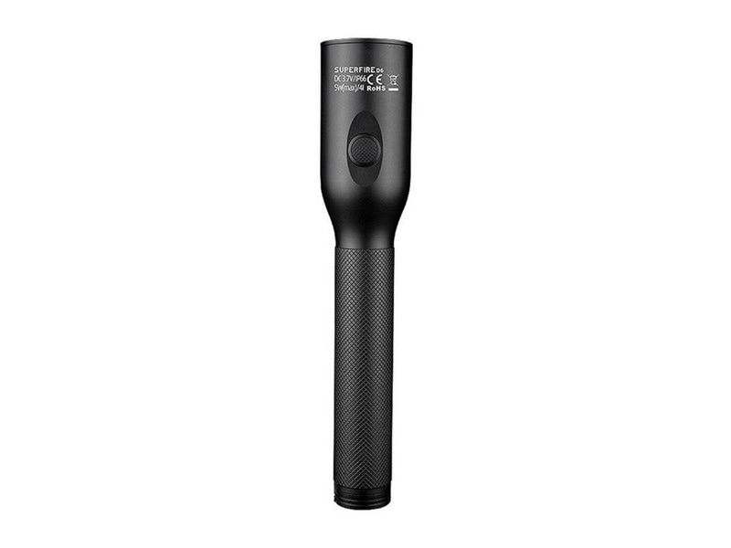 Superfire D6 flashlight