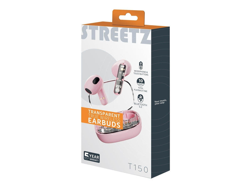 STREETZ T150 - true wireless earphones with mic