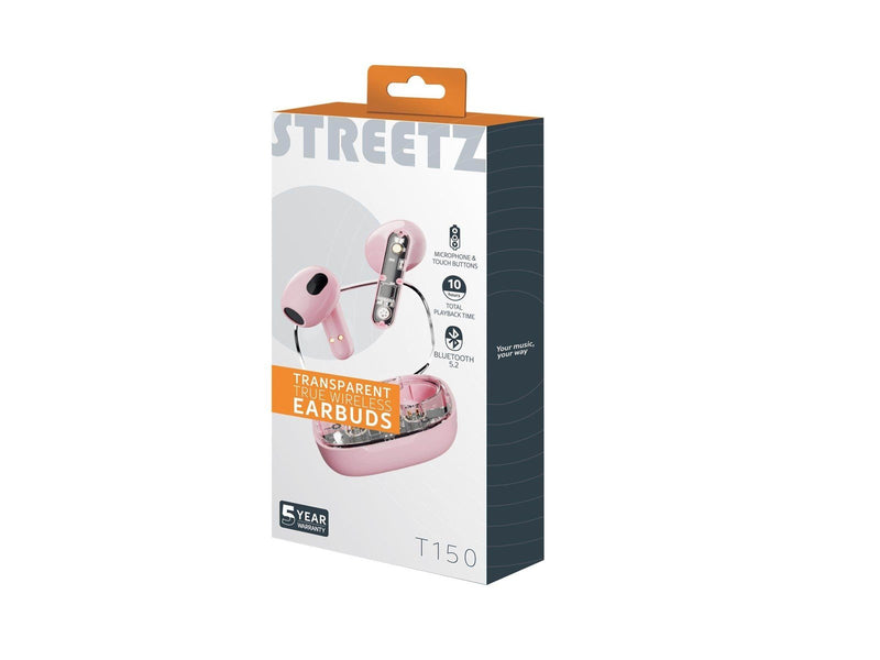 STREETZ T150 - true wireless earphones with mic