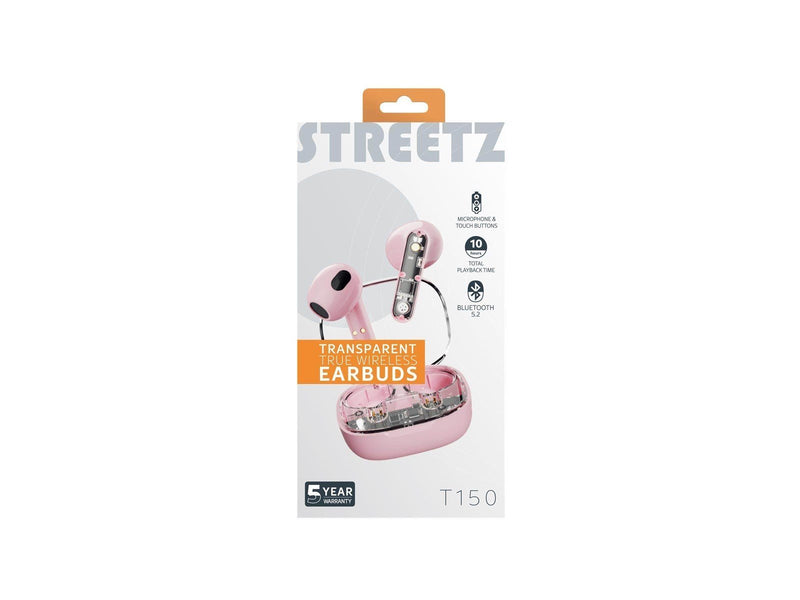 STREETZ T150 - true wireless earphones with mic