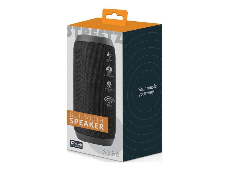 STREETZ S250 - speaker - for portable use - wireless