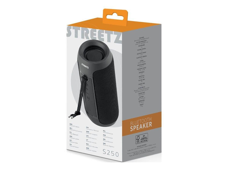 STREETZ S250 - speaker - for portable use - wireless