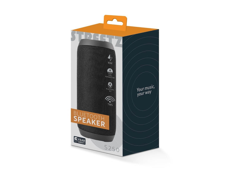 STREETZ S250 - speaker - for portable use - wireless