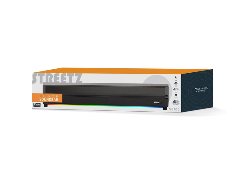 STREETZ SB100 - sound bar - for TV / monitor - wireless