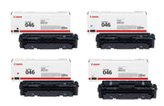 Canon Original Toner 046 4er-Set schwarz, cyan, magenta, gelb (OP1250C002)