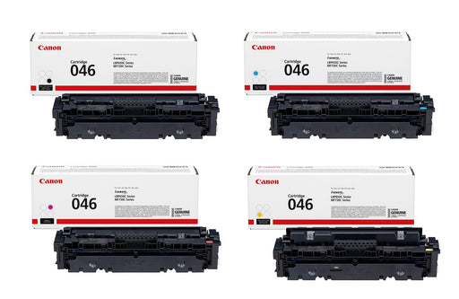 Canon Original Toner 046 4er-Set schwarz, cyan, magenta, gelb (OP1250C002)