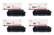 Canon Original Toner 046H 4er-Set schwarz, cyan, magenta, gelb hohe Ergiebigkeit (OP1254C002)