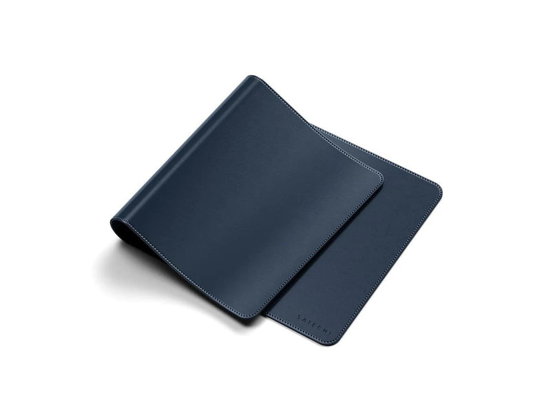 Satechi Vegan-Leather Premium Desk Mat - Blue