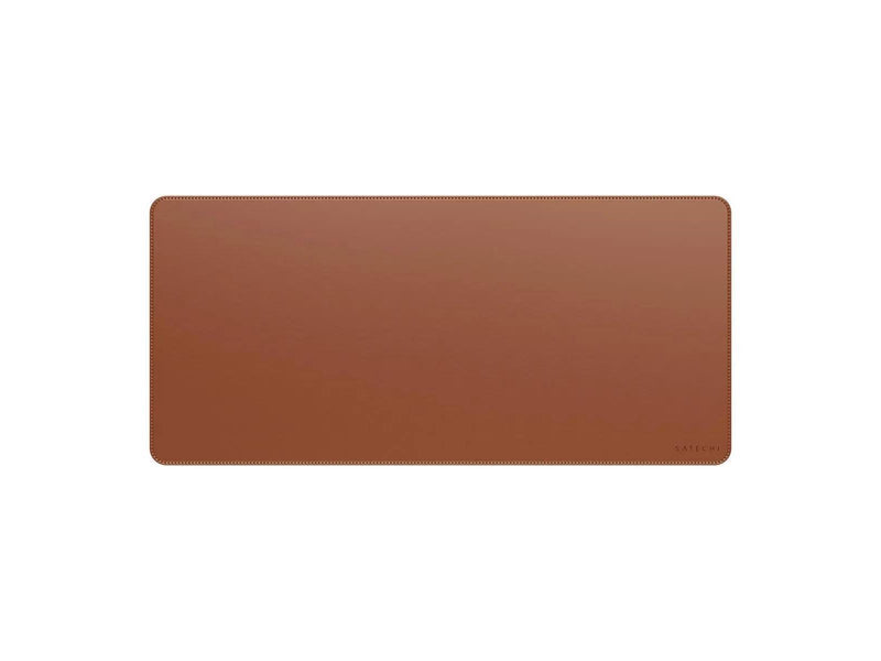 Satechi Vegan-Leather Premium Desk Mat - Brown
