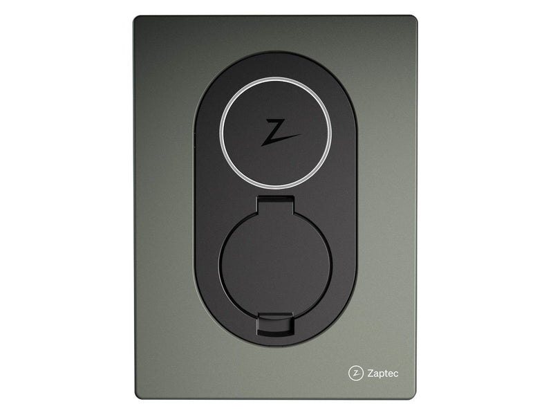Zaptec Go charging box 22kW, Type 2, WiFi and 4G, Moss green