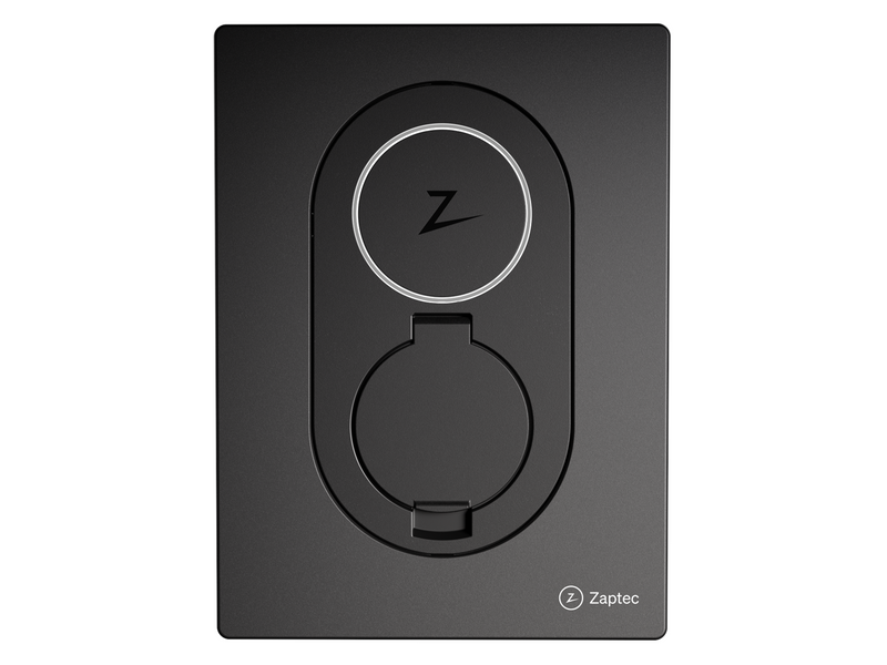 Zaptec Go charging box 22kW, Type 2, WiFi and 4G, Rock grey