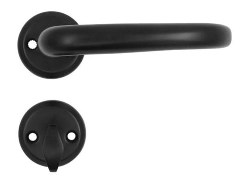 Homeit HOME It® door handle set for exterior door with 3 keys matt black