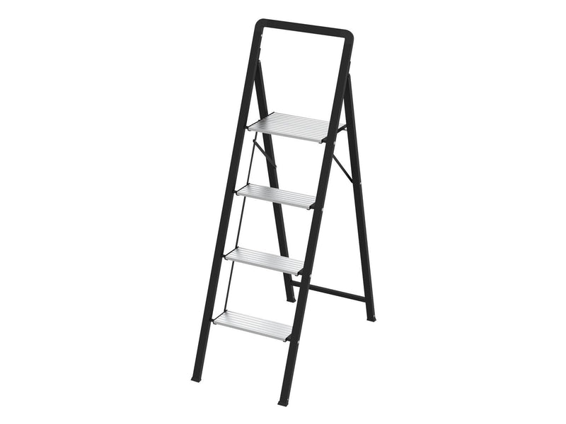Homeit 4-rung step ladder height 137.5 cm H137.5 x W41 x thickness 4.8 cm