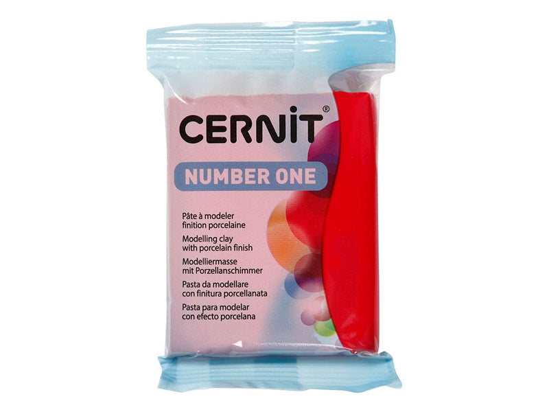 Creativ Company Cernit Modeling Clay Christmas Red 56 grams