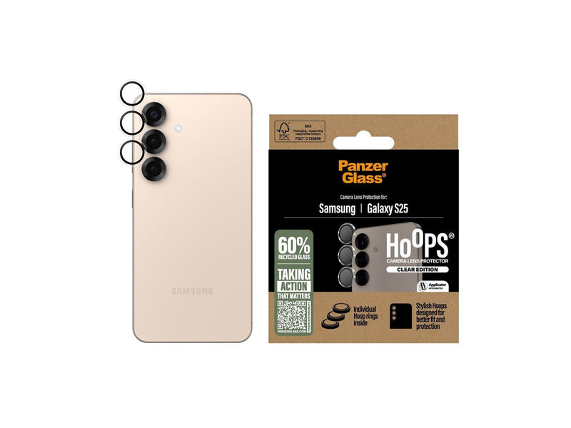 PanzerGlass Hoops™ Transparent Lens Protector Samsung Galaxy S25
