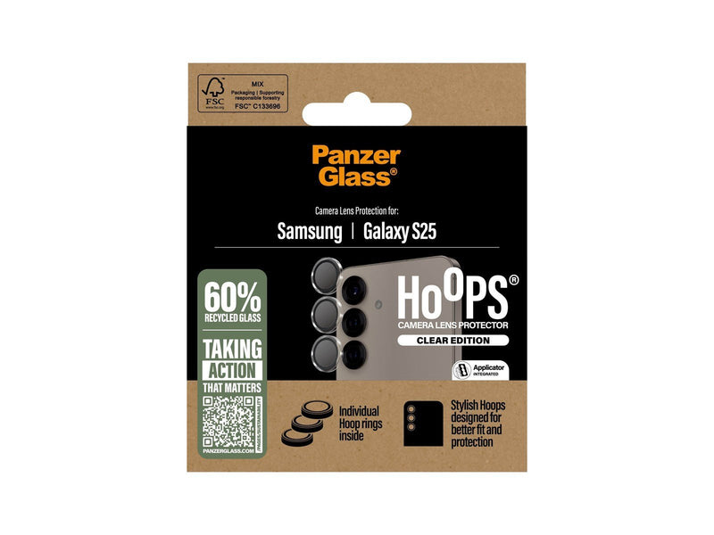 PanzerGlass Hoops™ Transparent Lens Protector Samsung Galaxy S25