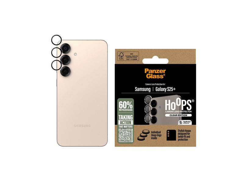 PanzerGlass Hoops™ Transparent Lens Protector Samsung Galaxy S25