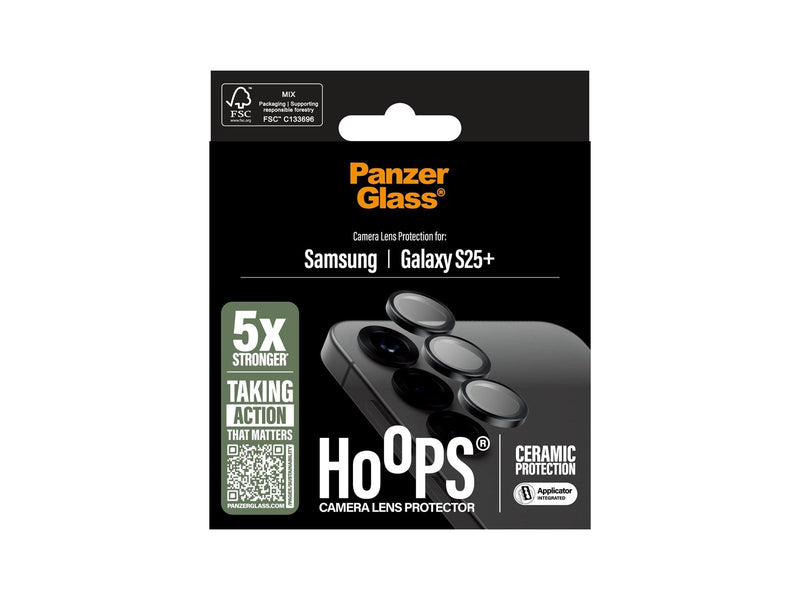 PanzerGlass Hoops™ Ceramic Lens Protector Samsung Galaxy S25