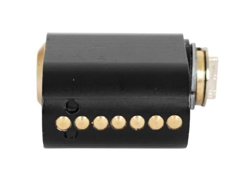 Homeit HOME It® oval cylinder with 7 pins in matt black with 5 keys (2 pcs)