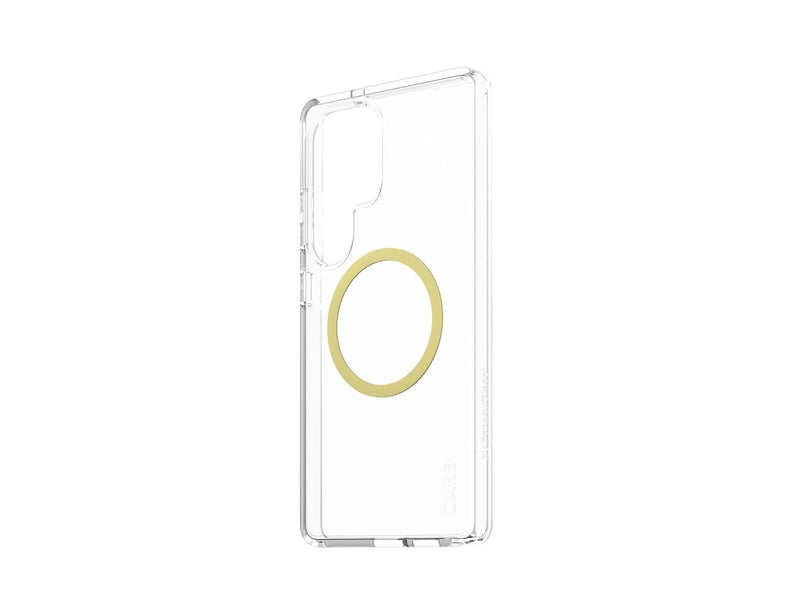 CARE by PanzerGlass Flagship Case Transparent Urban Combat w. Chardonnay QI Compatible Samsung Galaxy S25 Ultra