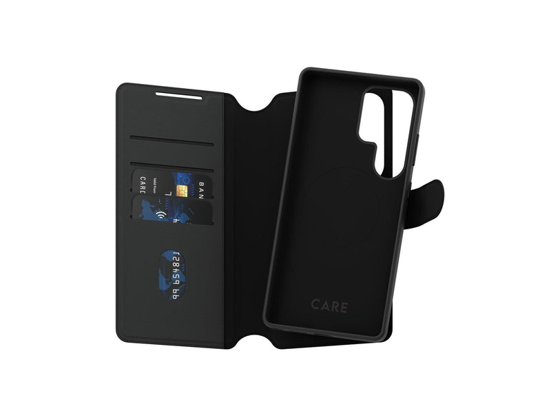 CARE by PanzerGlass Feature Case Tango Two-in-One Wallet w. QI Compatible Samsung Galaxy S25 Ultra