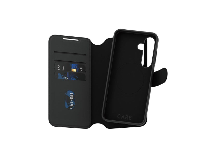 CARE by PanzerGlass Feature Case Tango Two-in-One Wallet w. QI Compatible Samsung Galaxy S25