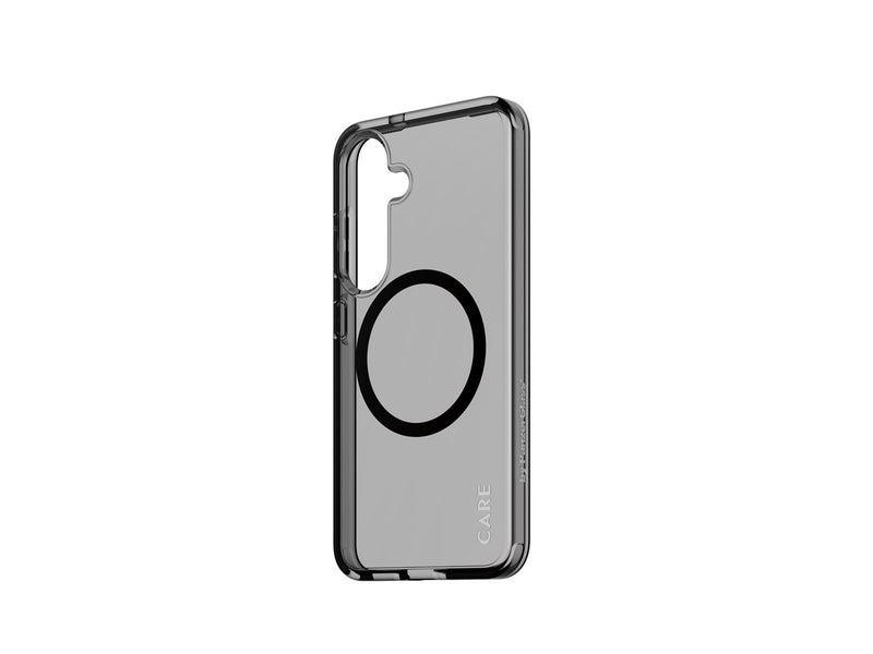 CARE by PanzerGlass Flagship Case Urban Combat Smokey w. Black QI Compatible Samsung Galaxy S25