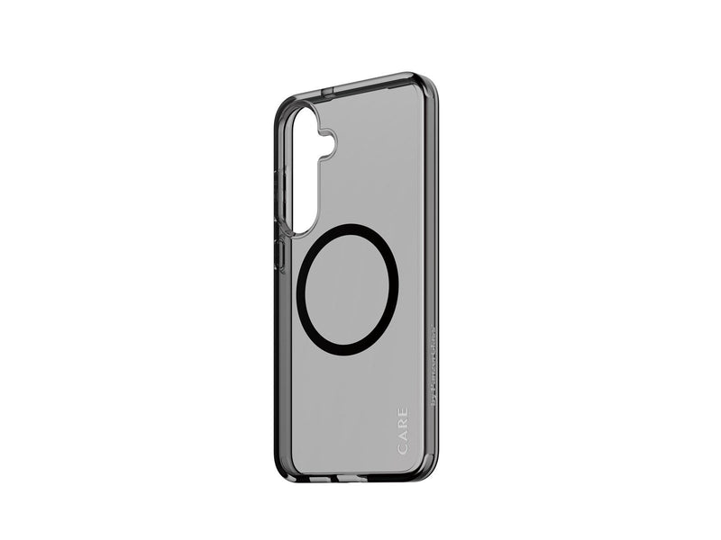 CARE by PanzerGlass Flagship Case Urban Combat Smokey w. Black QI Compatible Samsung Galaxy S25