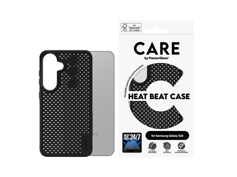 CARE by PanzerGlass Feature Case Heat Beat Samsung Galaxy S25