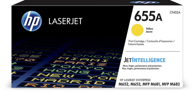 HP Original 655A Toner gelb 10.500 Seiten (CF452A)