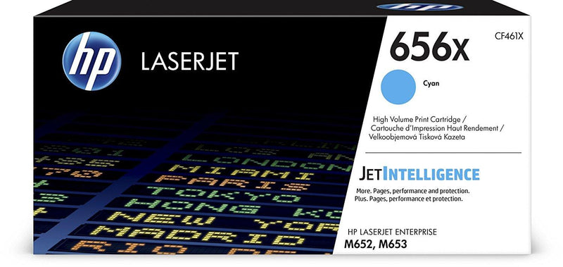 HP Original 656X Toner cyan hohe Kapazität 22.000 Seiten (CF461X)