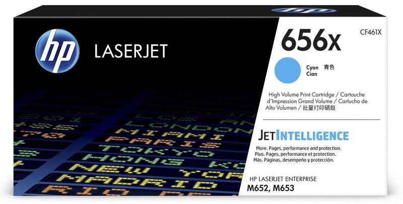 HP Original 656X Toner cyan hohe Kapazität 22.000 Seiten (CF461X)