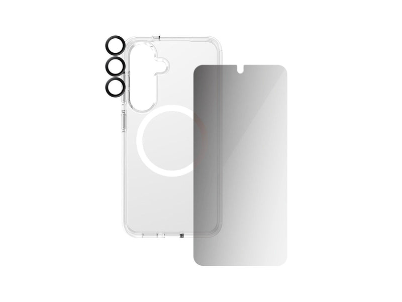 CARE by PanzerGlass Flagship 3-in-1 Privacy Bundle Samsung Galaxy S25