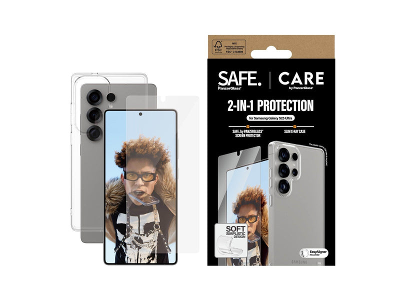 CARE by PanzerGlass Fashion 2-in-1 Bundle Samsung Galaxy S25 Ultra