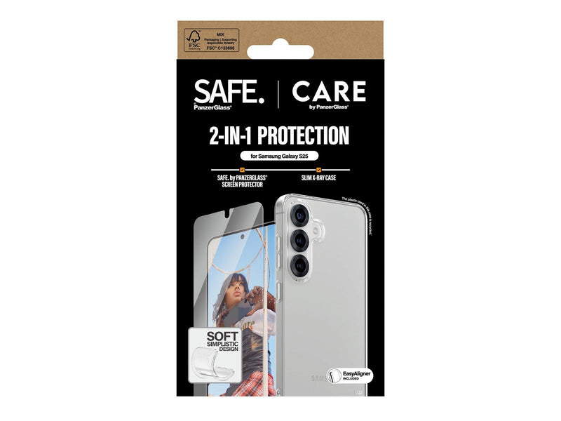 CARE by PanzerGlass Fashion 2-in-1 Bundle Samsung Galaxy S25