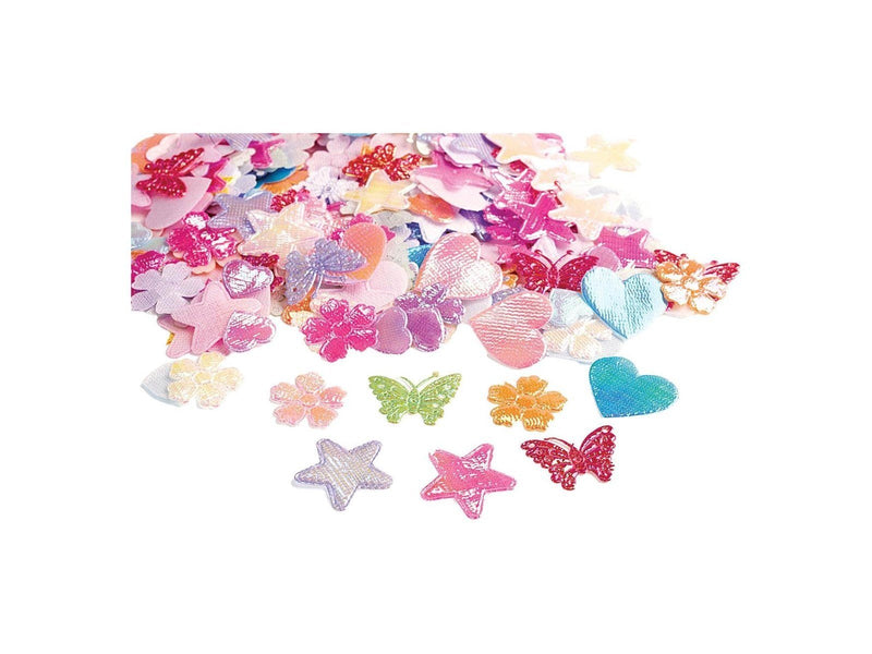 Colorations - Shiny Fabric Shapes 500pcs.