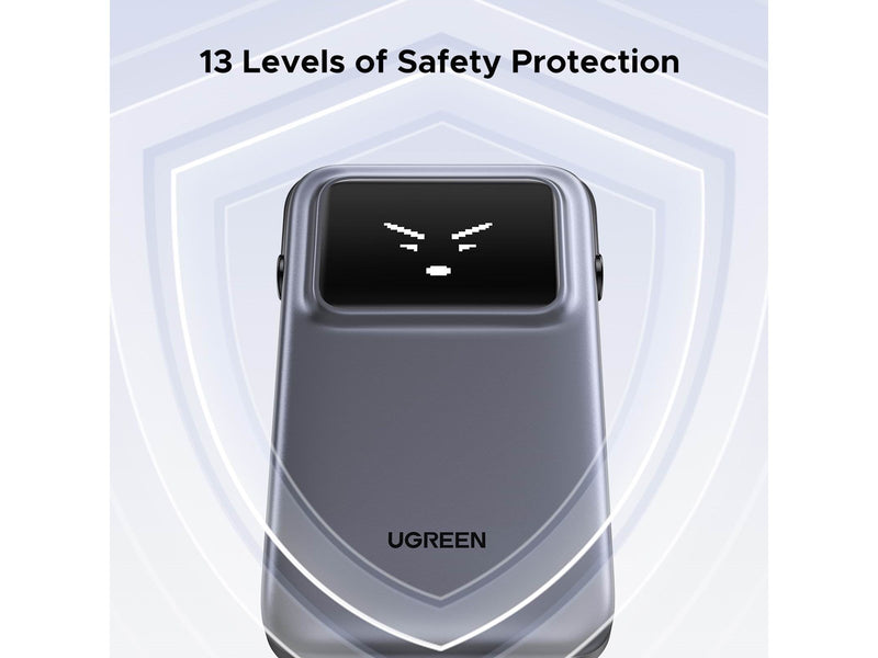 UGREEN Uno 30W Powerbank (Akku) - Grau - 10000 mAh