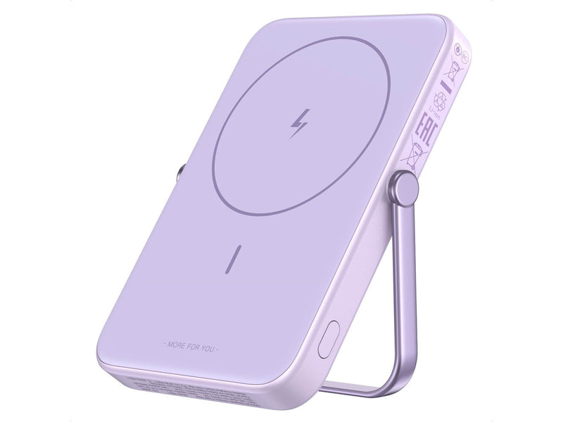 UGREEN Uno Magsafe Power Bank 5000mah Magnetic Portable Charger 20w Fast Charging Powerbank (Akku) - Purple - 5000 Ah