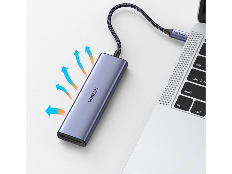 UGREEN Usb-C Multifunction Adapter USB-Hubs - 3 - silber