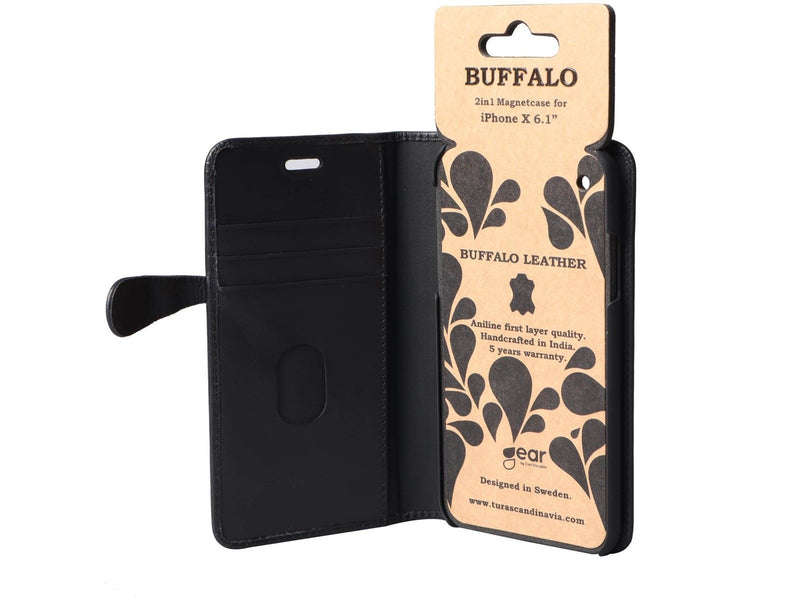 Buffalo iPhone XR 2in1 Magnet Case - Black