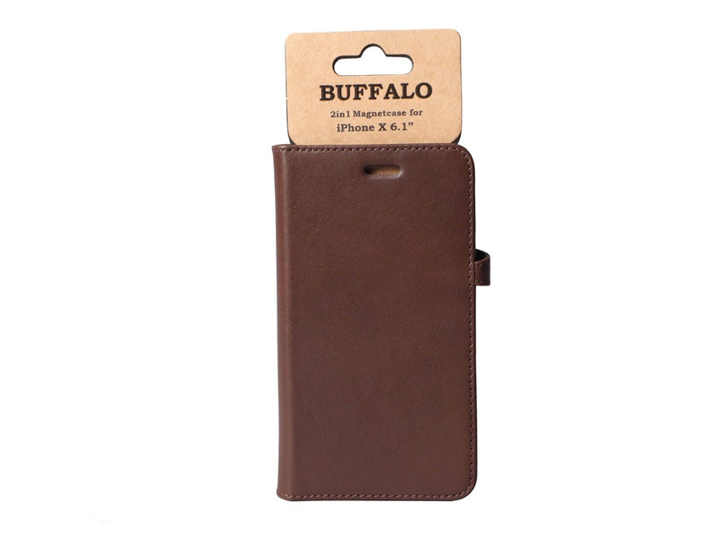Buffalo iPhone XR 2in1 Magnet Case - Brown