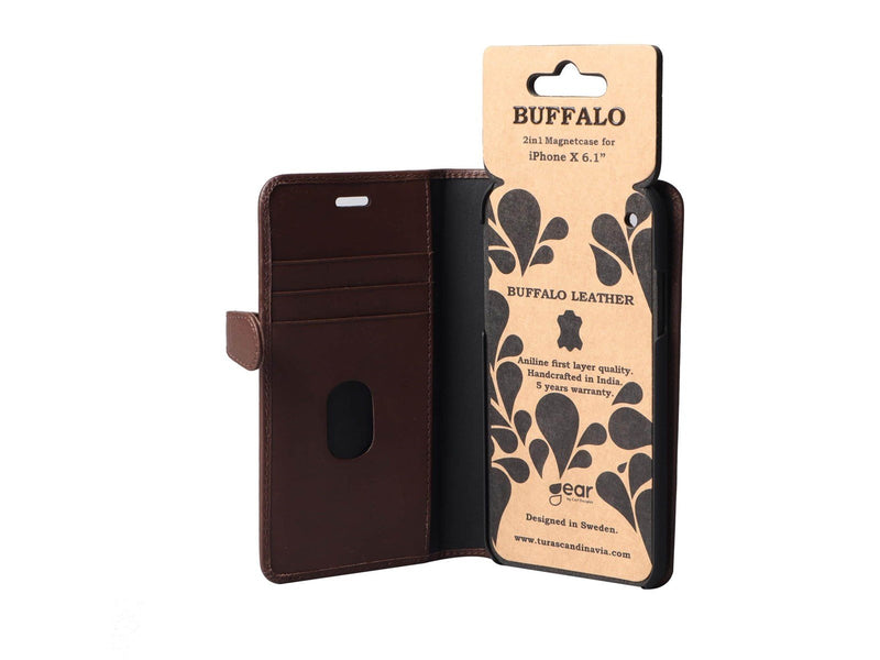 Buffalo iPhone XR 2in1 Magnet Case - Brown