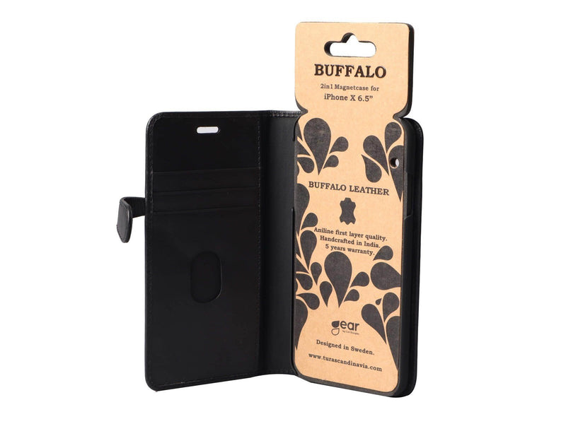 Buffalo iPhone XS Max 2in1 Magnet Case - Black
